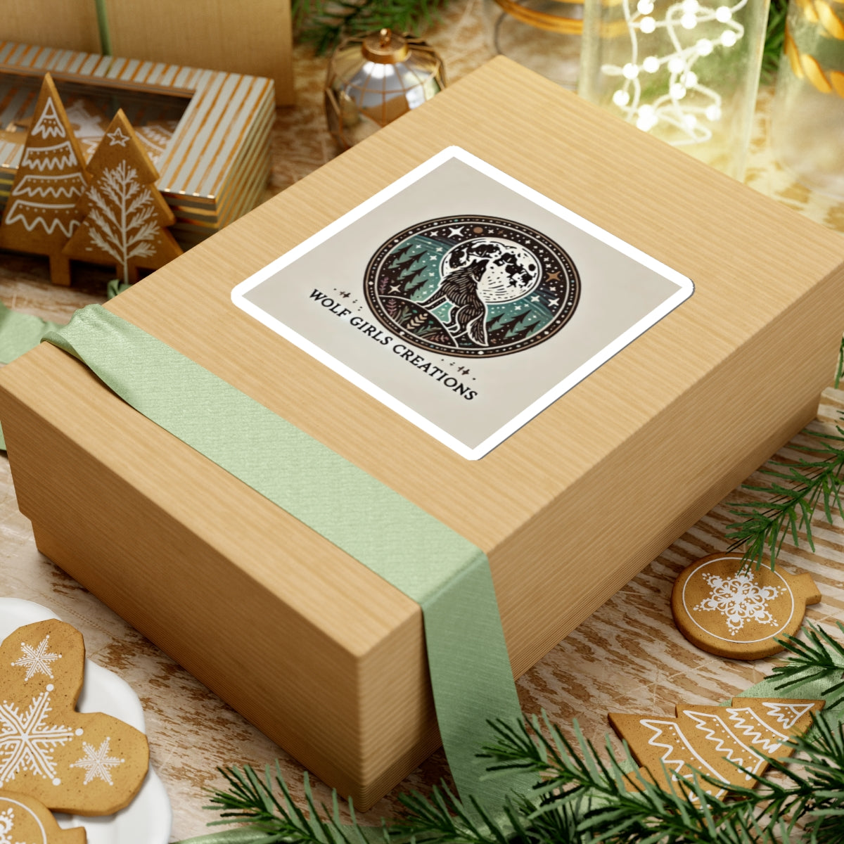 Wolf Girls Creations Kiss-Cut Stickers – Nature-Inspired Decor for Adventurers